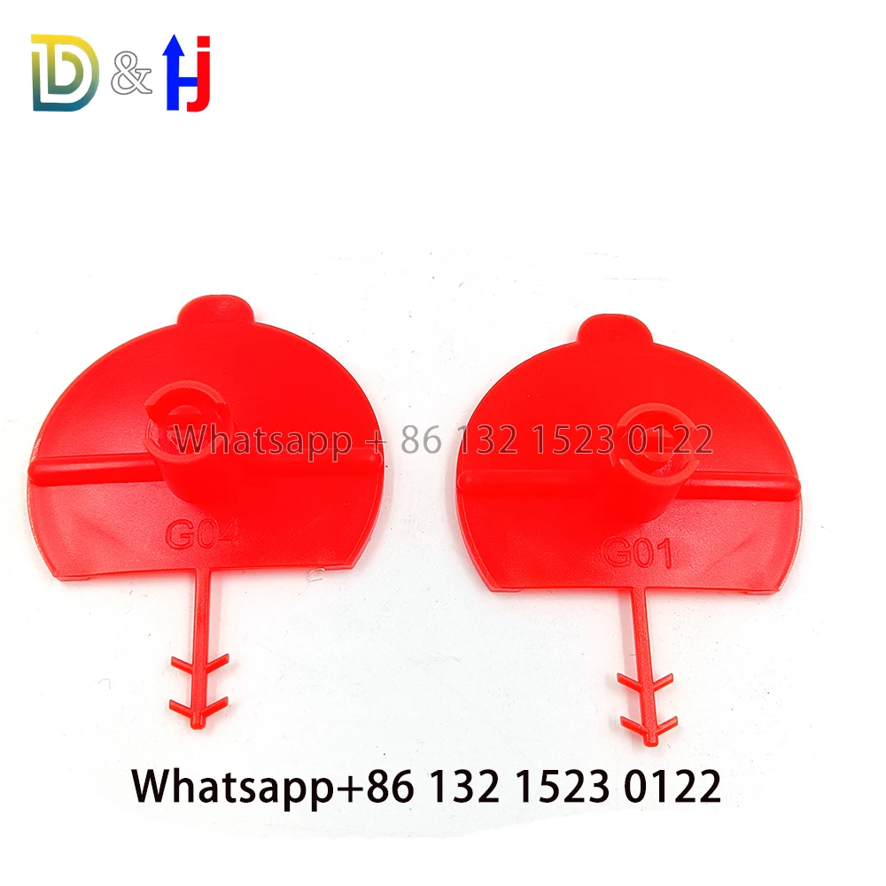 Sprühdüse aus Polyurethan-Schaumpistole mit flachem Fächern für PTS