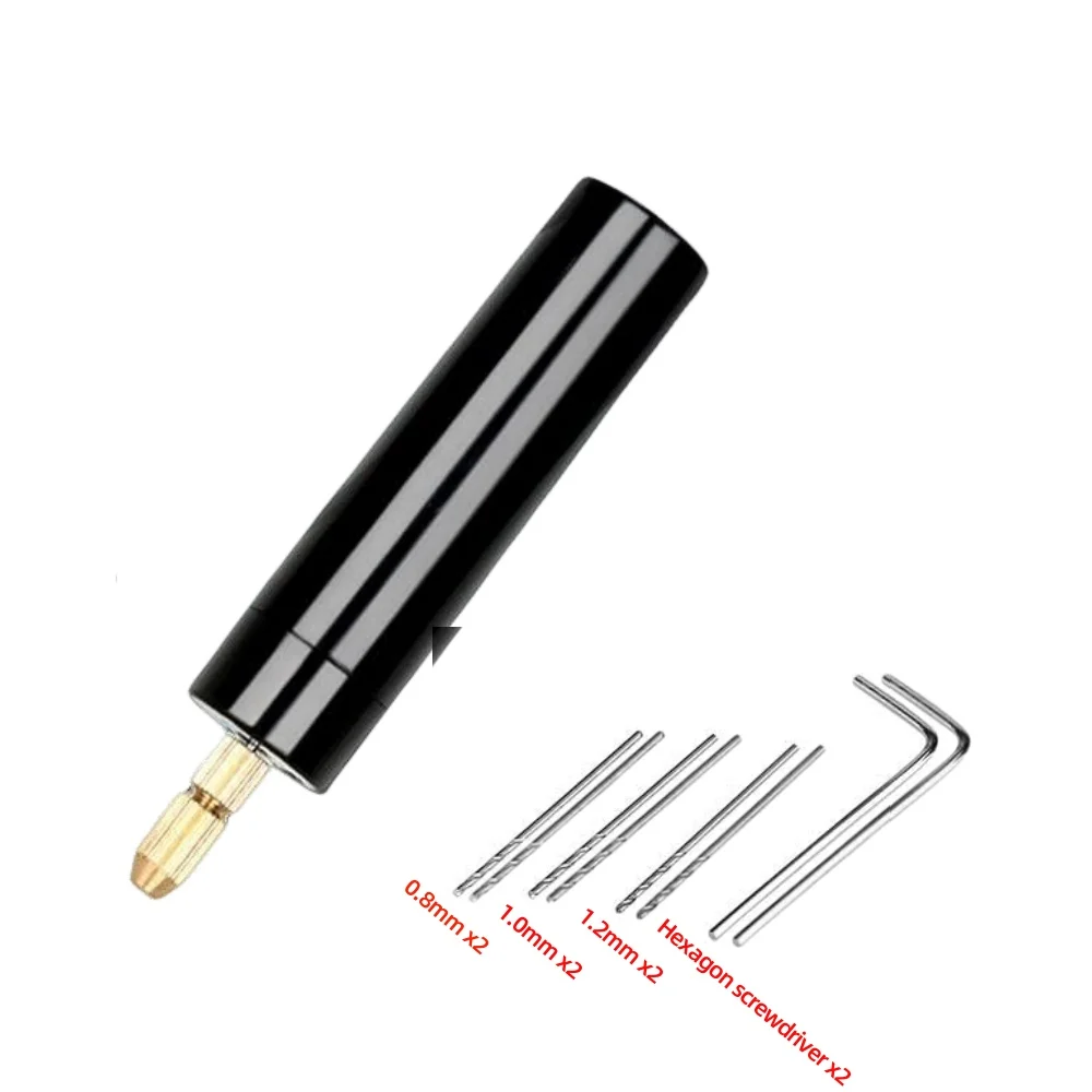 Handheld mini-elektrische boormachine, doe-het-zelf, USB-elektrische boormachines voor het maken van sieraden van epoxyhars, houtbewerking, graveerpen