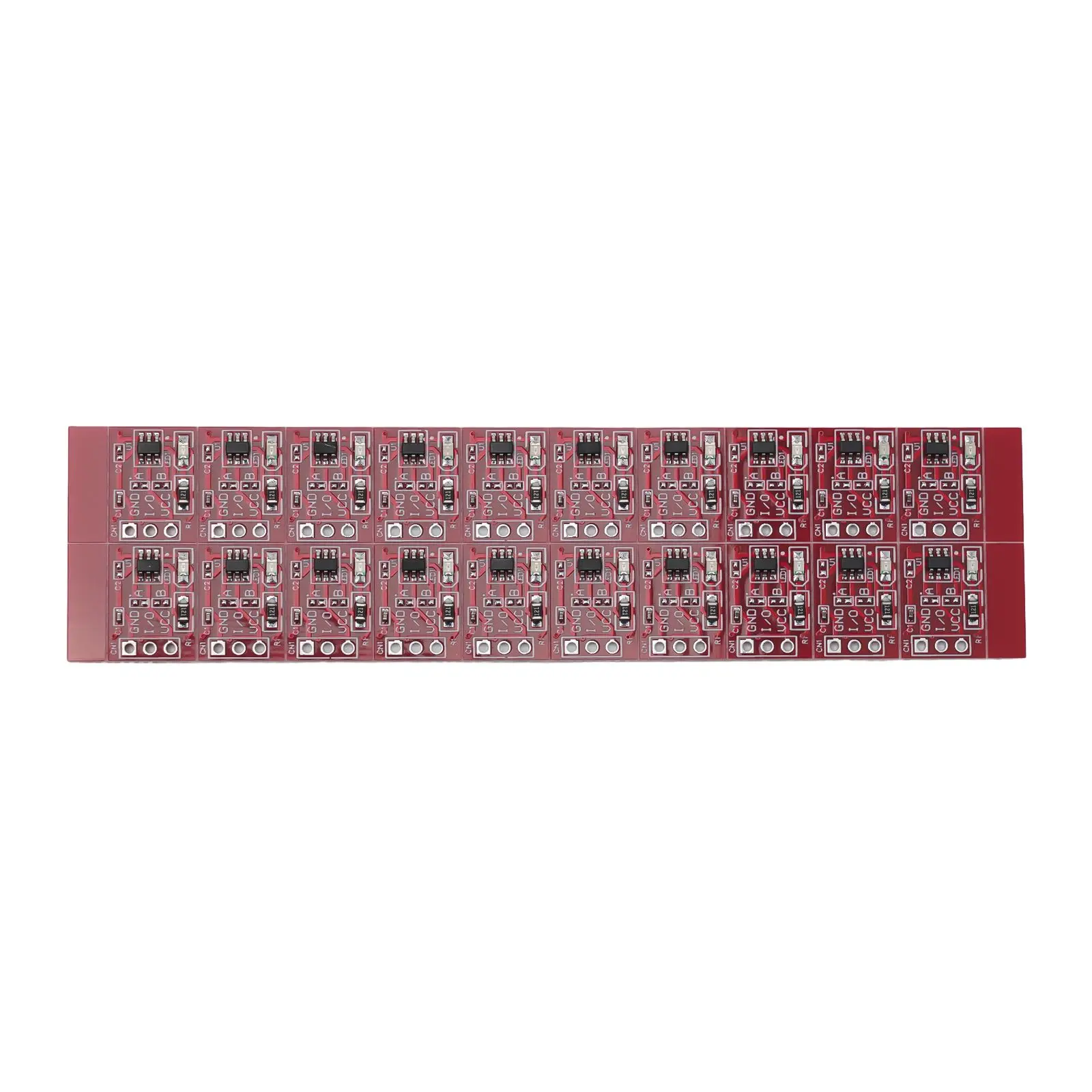 Enhanced Red Board Version  20Pc TTP223 Touch Button Modular Self Locking Capacitive Switch  Reliable Performance