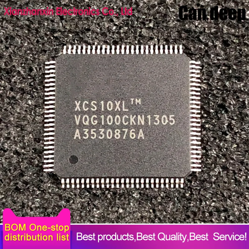 1PCS/LOT XCS10XL-4VQG100 XCS10XL-VQG100 XCS10XL-VQ100 XCS10XL QFP100 Embedded programmable logic chip