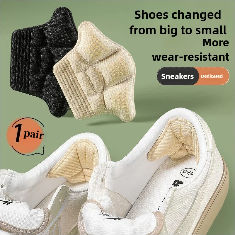 10pairs Heel Pads for Too Big Shoes Self-Adhesive Heel Protectors Heel Insert Improve Shoe Fit and Comfort Prevent Heel Slippage