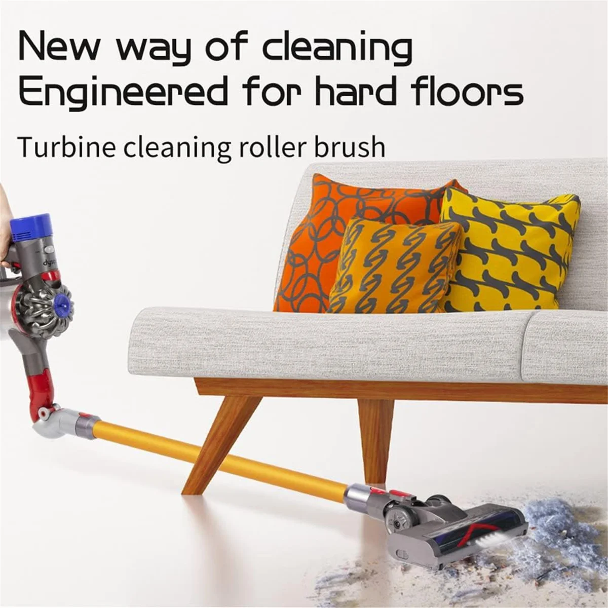 أجزاء المكنسة الكهربائية مرفق فرشاة رأس الأرضية لـ V7 V10 V11 V15