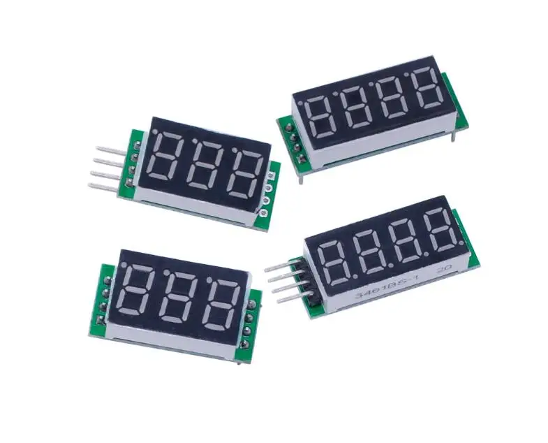 0.36 디지털 LED 디스플레이 모듈, 시리얼 포트 LED 디스플레이, 정적 LED 디스플레이, TTL LED 디스플레이, 3자리 및 4자리 LED 디스플레이