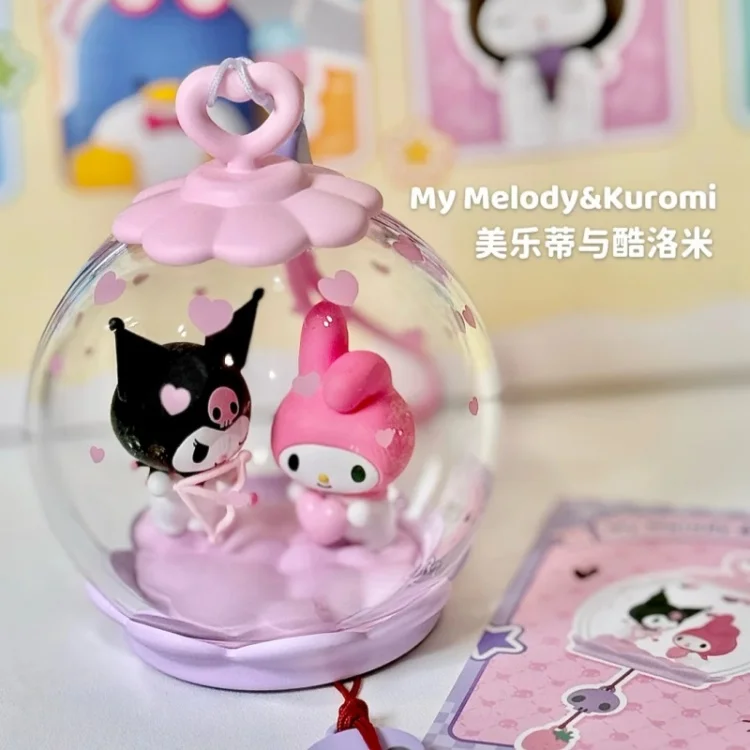 Echte POPMART Kuromi Sweet Dream Bubble House Serie Blind Box Szene Figur Kawaii Sammlerstück Home Decor Geschenk Mystery Box – Detail 4