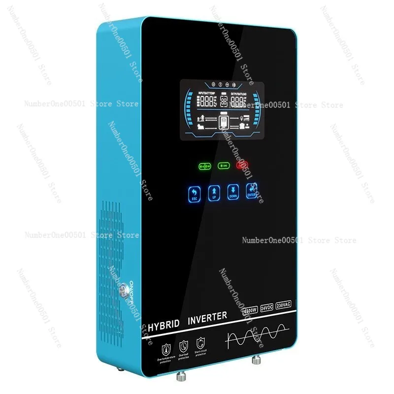 

Гибридный солнечный инвертор 4500W/6500W для автономных систем, MPPT 150A, фотоэлектрический инвертор-контроллер заряда «Все в одном»