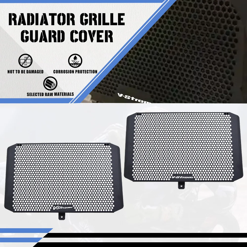 

Radiator Grille Guard Cover For SUZUKI VStrom650 VStrom 650 2011 2012 2013 2014 2015 2016 2017 2018 2019 2020 2021 2022 2023