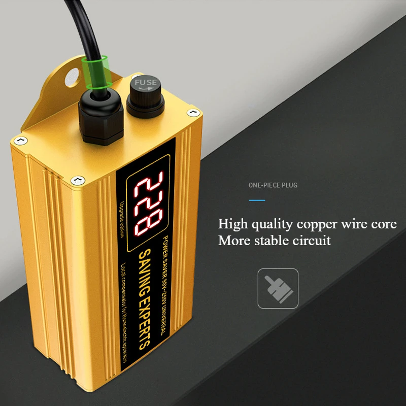 Power Saver Electricity Energy Saving Device Household Intelligent Flame Retardant Low Consumption EU/US Plug 90V-250V