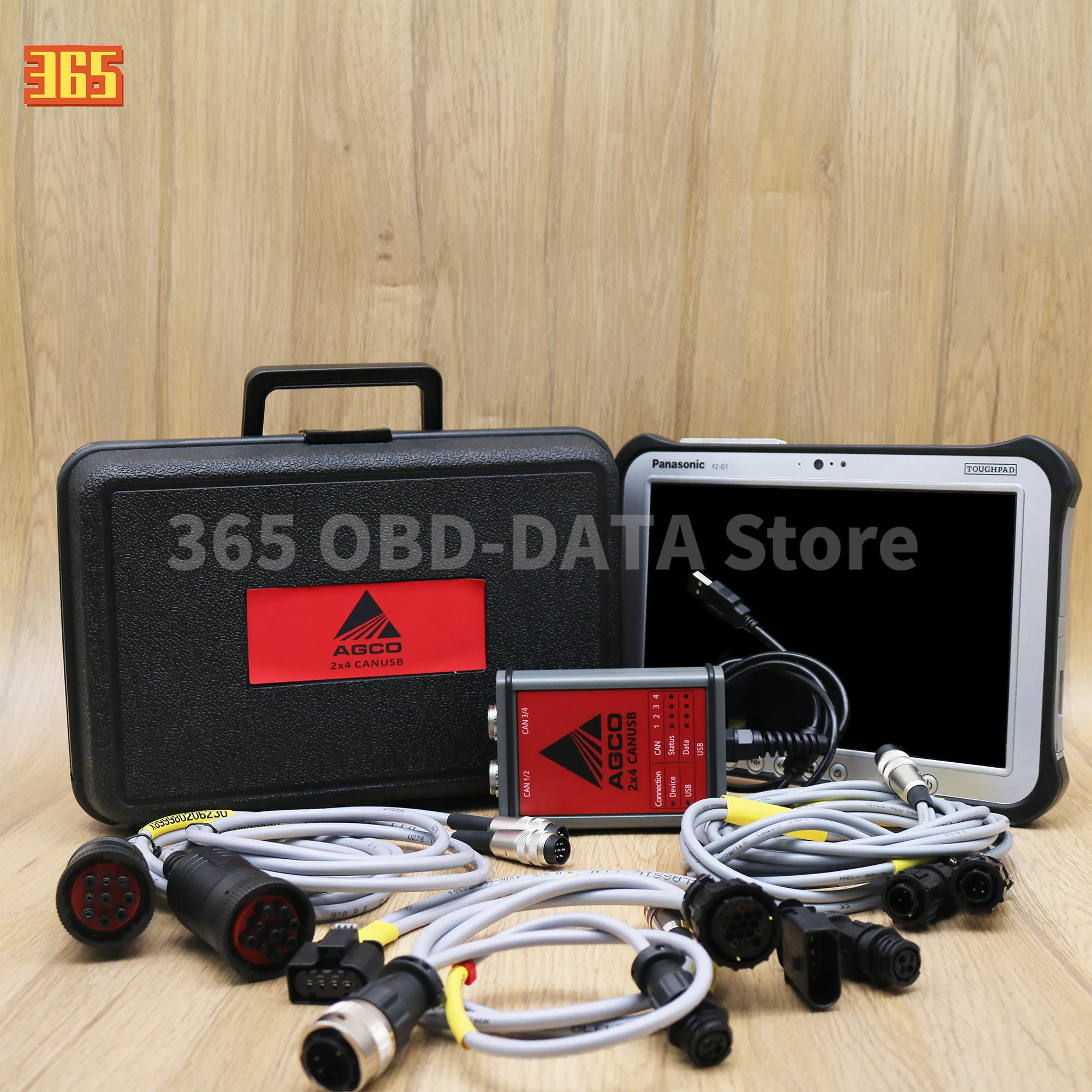 For FENDT software Heavy Duty Agricultural Diagnosis Scanner For AGCO CANUSB EDT Interface Electronic Diagnostic Tool