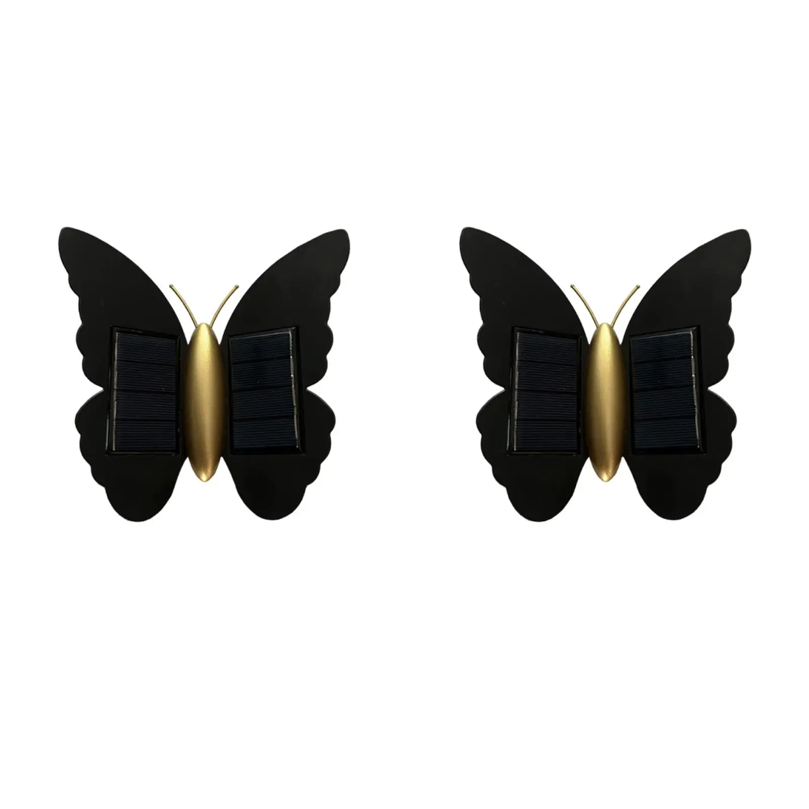 

Butterfly Solar Wall Light Decor Outdoor Wall Lamp for Home Entryway Hallway