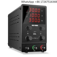 Nice Power SPS3010 30V 10A Black 4 digits Digital Variable DC Power Supply Voltage Regulator Laptop Repair Rework