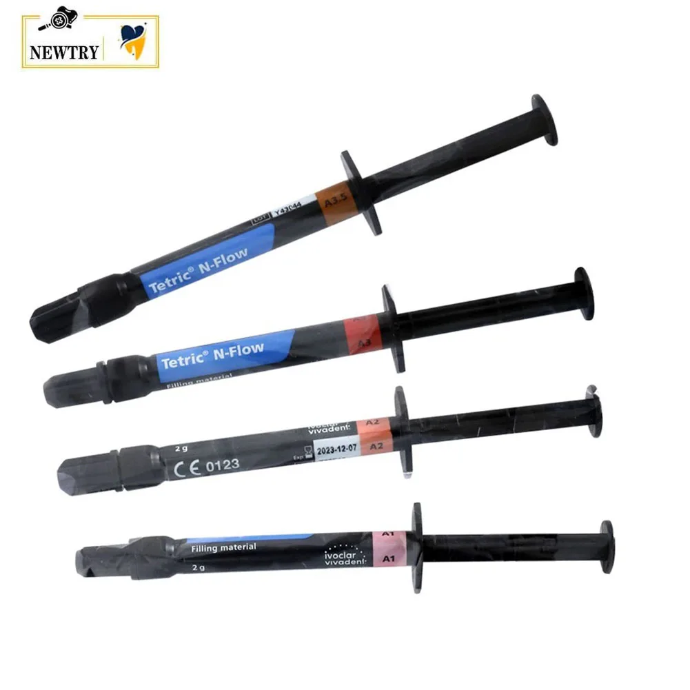 Light Curing Flowable Composite Resin Original Ivoclar Tetric N-Flow Nano Hybrid Dental Restorative Aesthetic Oral Teeth Repair