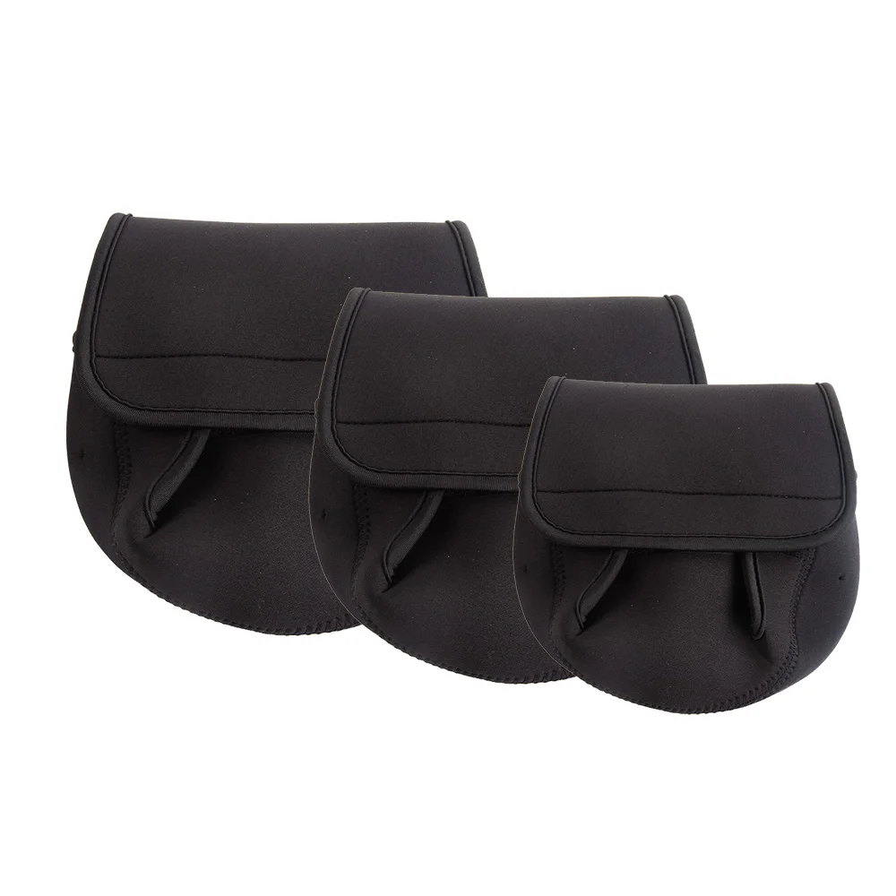 S/M/L Spinning Fishing Reel Cover Neoprene Wheel Protective Case Waterproof Reel Bag Storage Water Drop Wheel Package Outdoor
