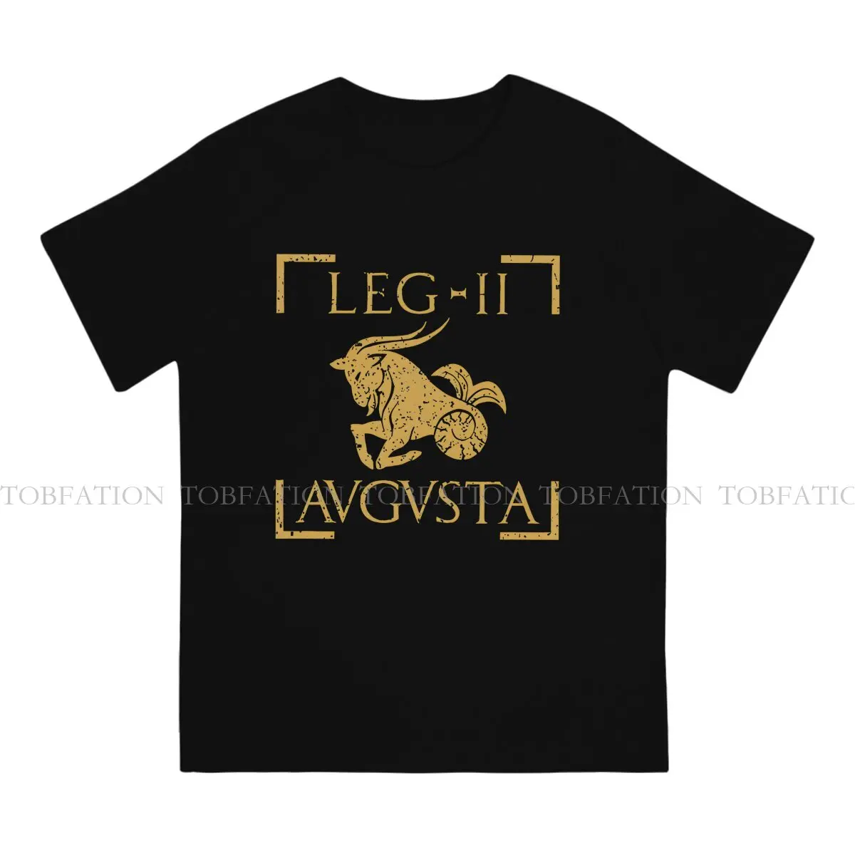 Legio II Augusta Capricornus Emblem Legion Roman Empire T Shirt Classic Teenager Grunge Loose TShirt Top Men\'s Short Sleeve