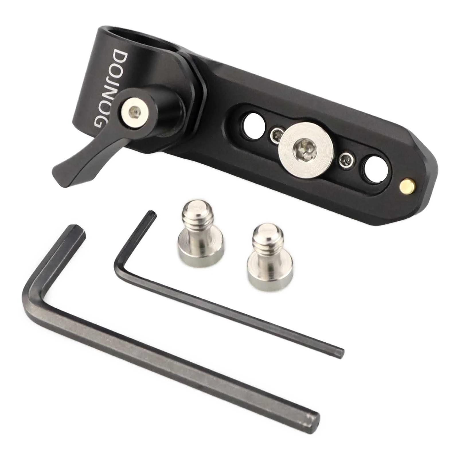 MAGICRIG 15mm Rail Clamp Mount Rod Clamp with NATO Rail Compatible with 15mm Rod and NATO Clamp for Camera Handle / Camera Cage