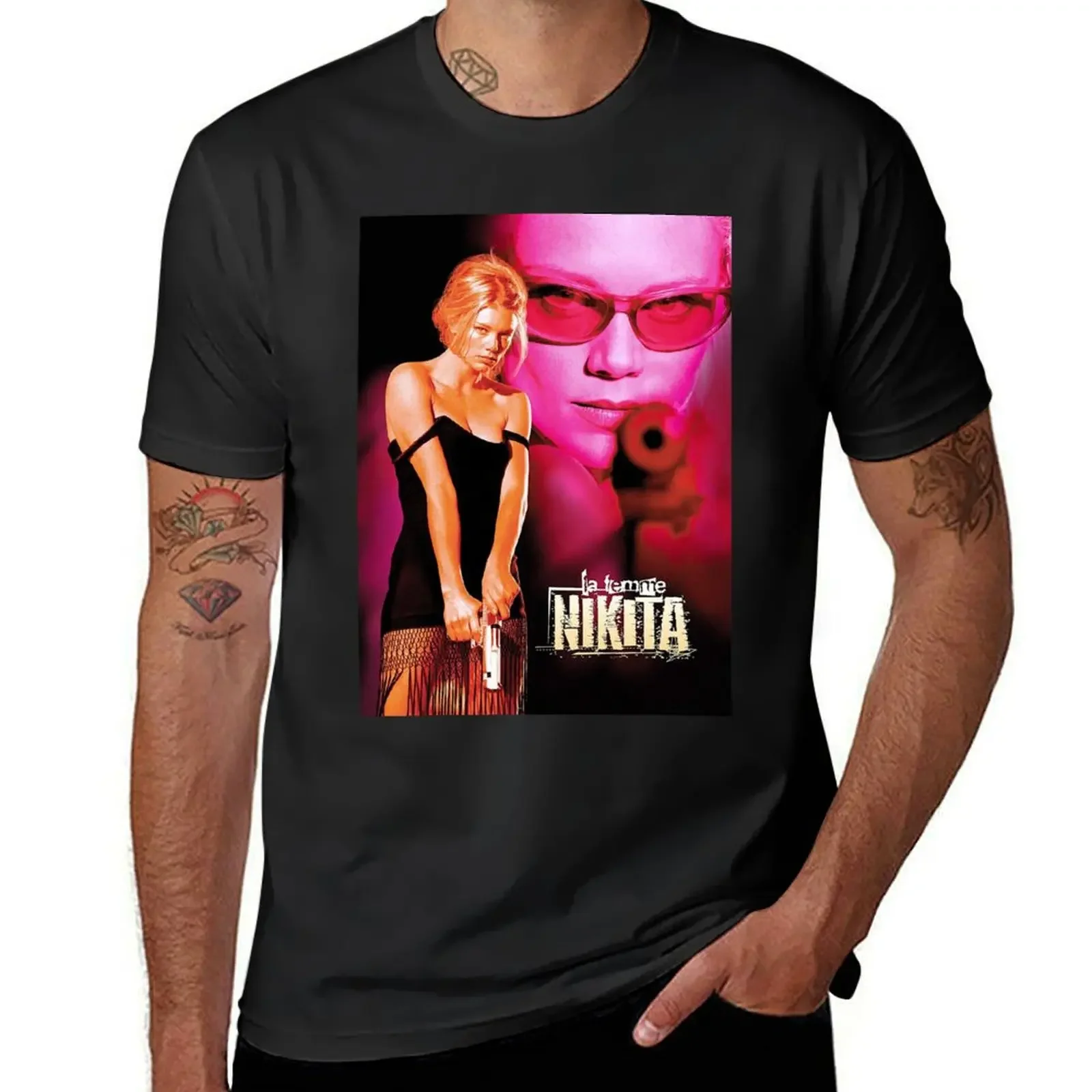 

La Femme Nikita T-Shirt Aesthetic clothing for a boy mens workout shirts