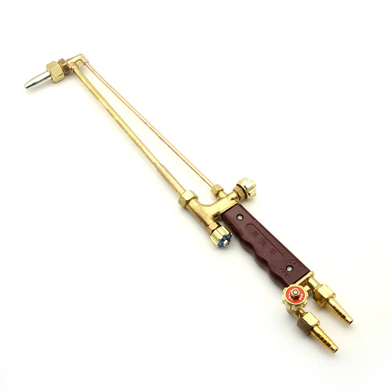 

Oxygen acetylene cutting torch shooting suction torch type red copper