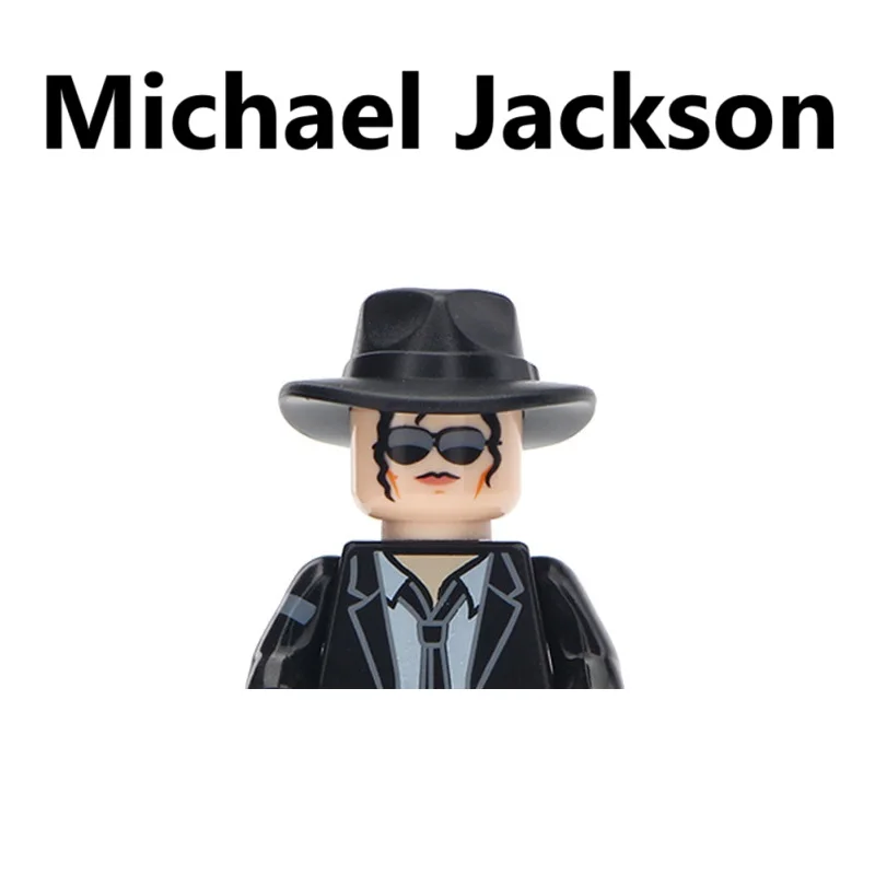 Michael Jackson Building Block Mini Action Figure Toys