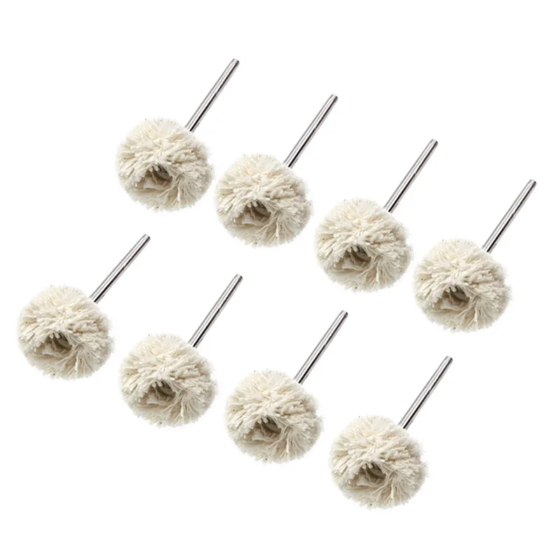 10pcs Rotella di Lucidatura di Lucidatura Pad Set di Pennelli Dremel Accessori per Attrezzi Rotanti