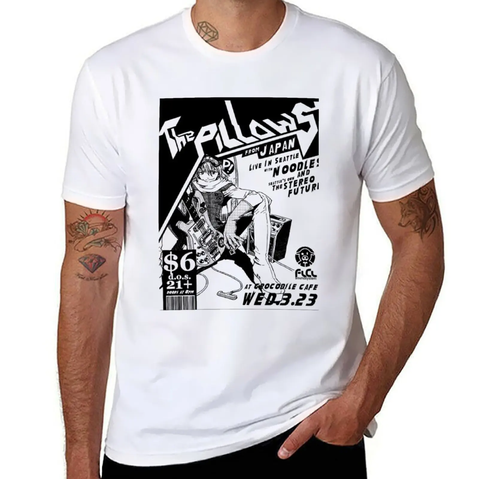 

Flcl T-Shirt funny t shirts man t shirt man casual T-Shirt