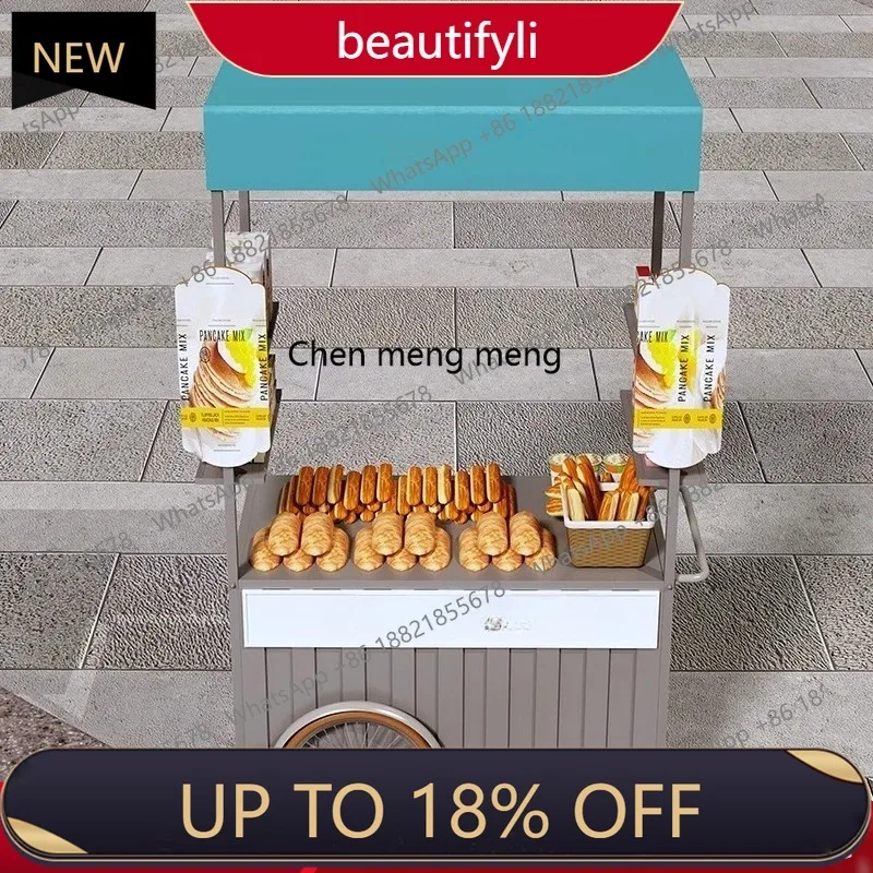 

P178 Stall trolley mobile stall cart shopping mall exhibition activities stall promotion truck