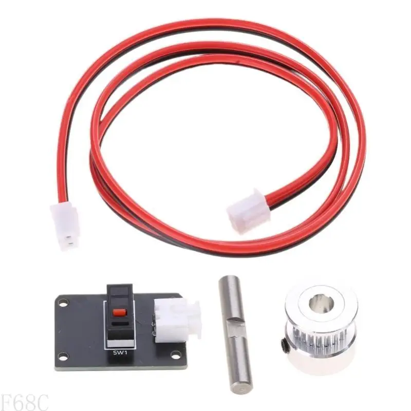 F68C Voron 2.4 z-axis micro switch pcbboard مع دبوس + حد عجلة متزامنة