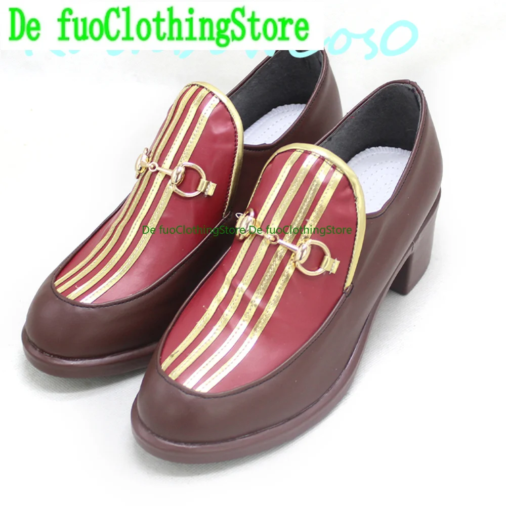 Virtual YouTuber  Vtuber hololive Scarle Yonaguni Cosplay Shoes Boots Game Anime Carnival Halloween DefuoClothing Shoes Store