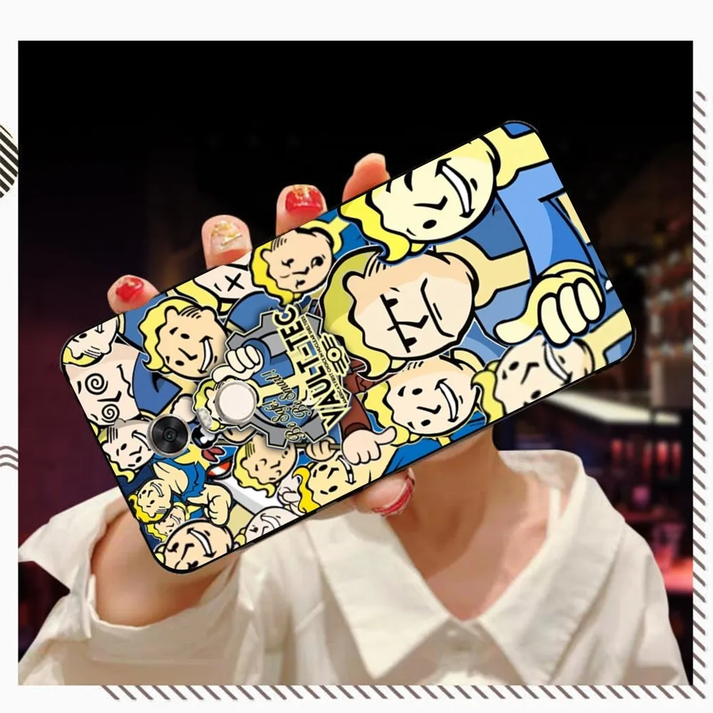 V-Vault-Boy  Phone Case For Redmi 5 6 7 8 9 10 plus pro 6 7 8 9 A GO K20 K30 K40 pro plus F3 Fundas