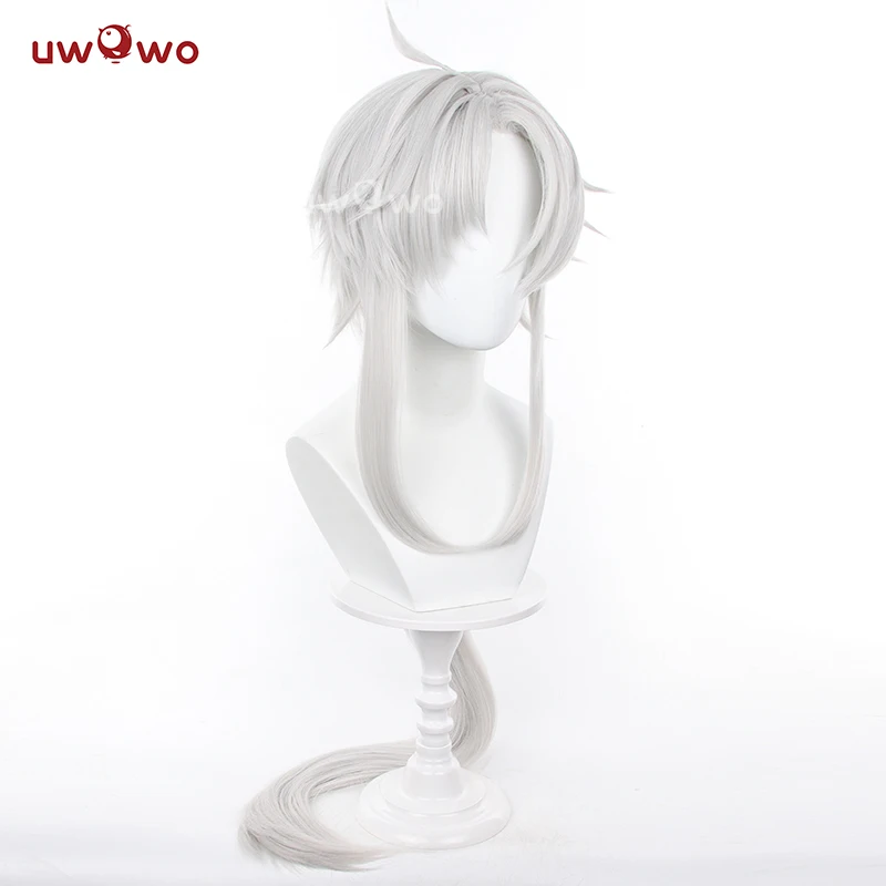 IN STOCK UWOWO Honkai Star Rail HSR Yingxing Cosplay Wig 125CM Silver Long Hair Heat Resistant