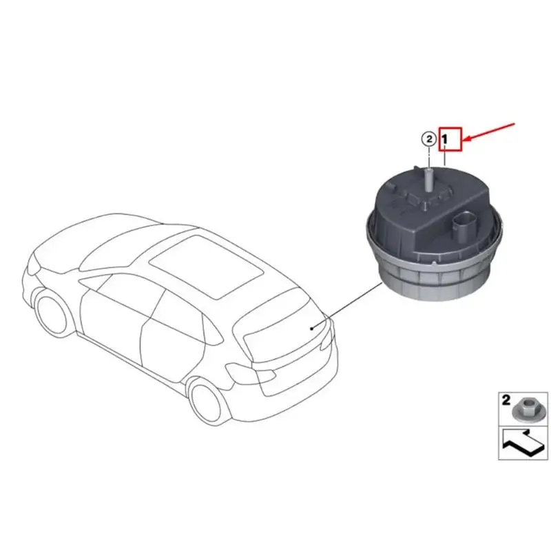 31BC Car Alarm Horn 12V Single Unit for Vehicle Warning Repair 65759346258