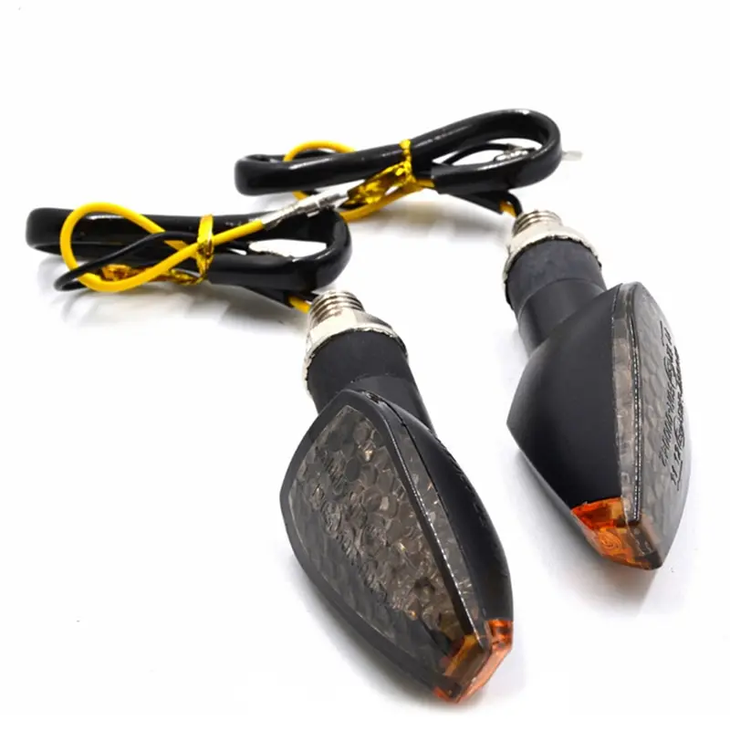 1PC Motorcycle Front&Rear Turn Signal Lights Steering lamp Super bright waterproof LED Steering light