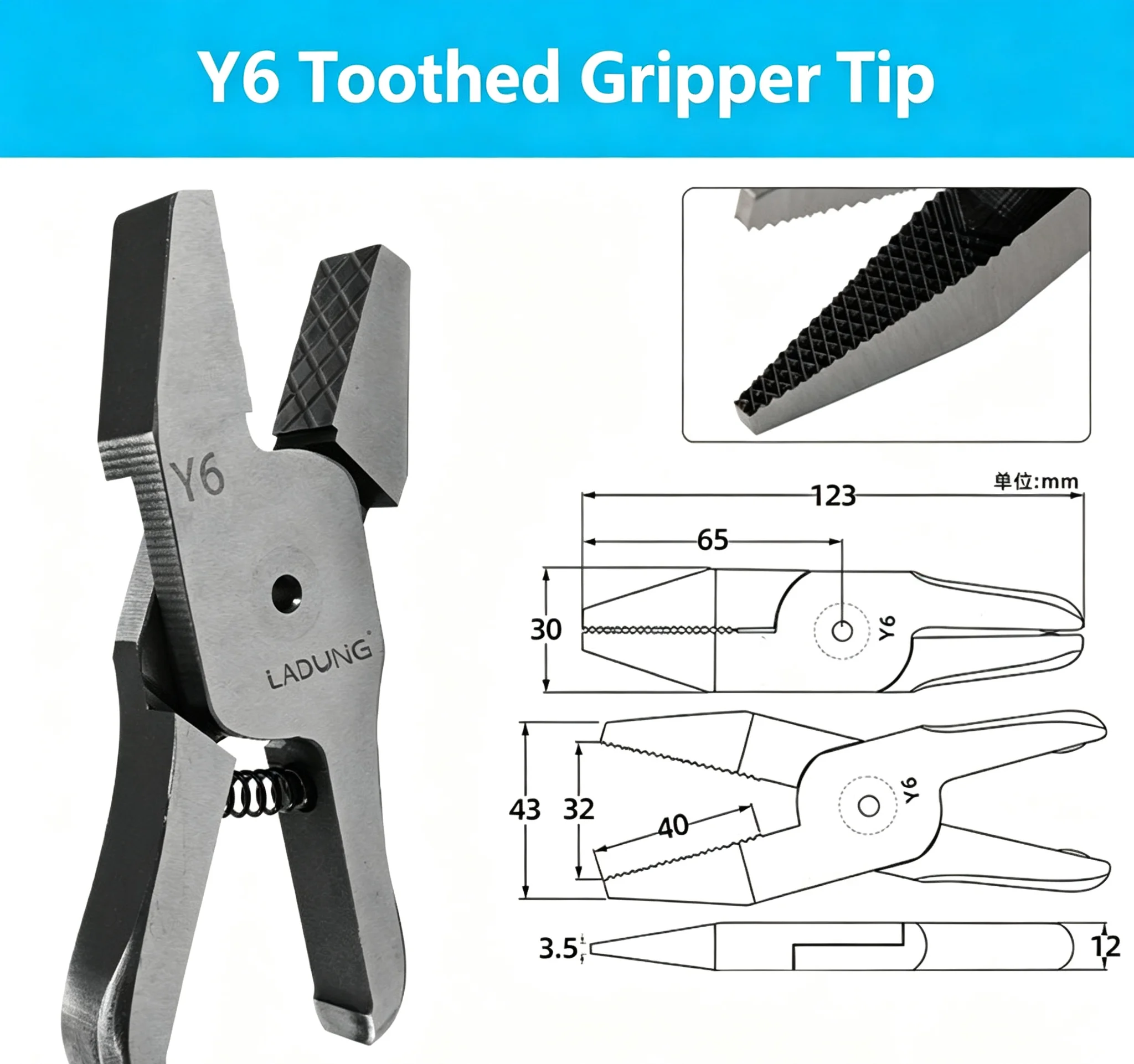 Pneumatic Scissors Air Nipper Shear Head Pneumatic Clamps Knife with And Without Teeth K6Y6K8Y8,Flat Nose Pliers,Crimping Pliers - view 6