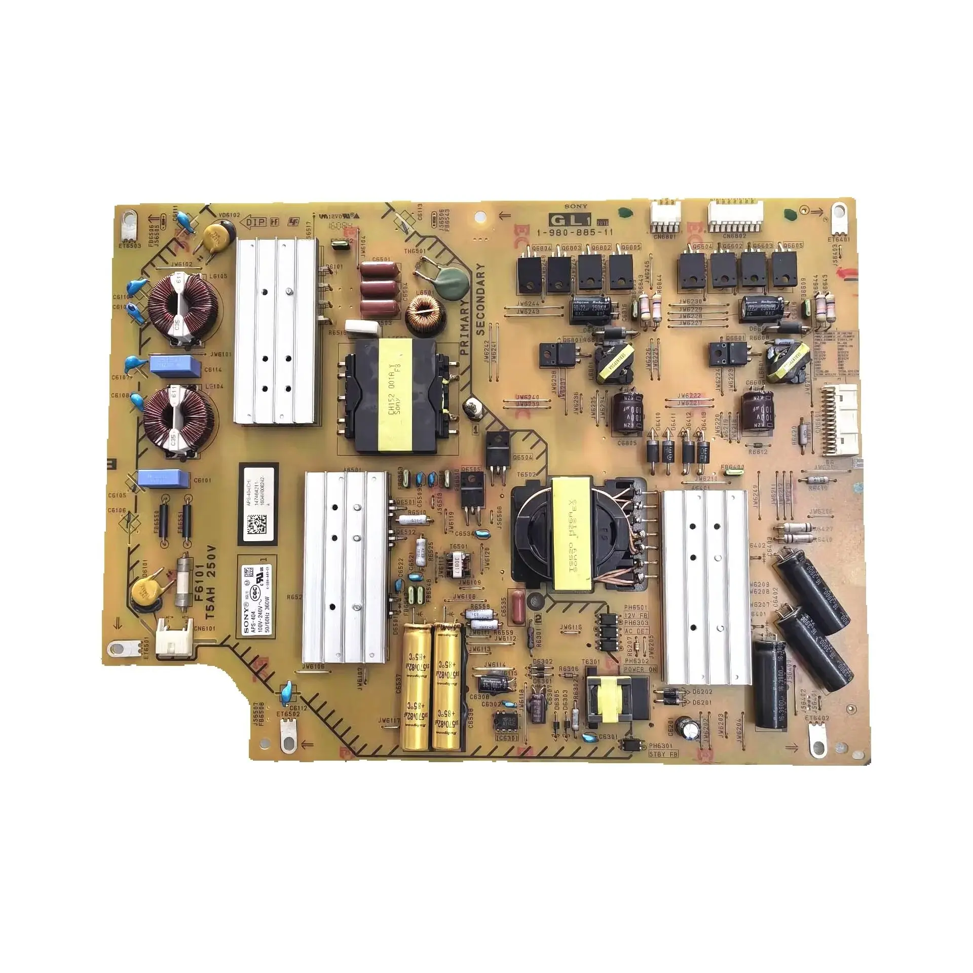 used for Original Motherboard Power Supply Board KD-65-X8500DC APS-404 1-980-885-11 part