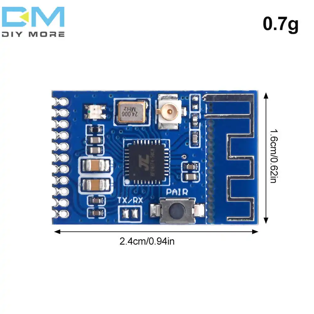 Bluetooth 4.1 Audio Transmitter Module Board KCX_BT_EMITTER Stereo USB Sound Card Wireless Transfer to Speakers Headphones V1.7