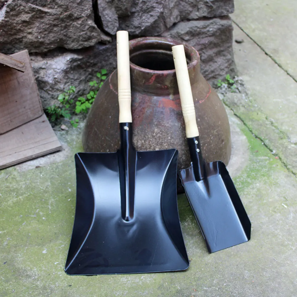 2 pcs Handle Garden Shovel Tool Planting Gardening Soil Digging Halloween Christmas New Year Home Garden Patio Garden Carbon