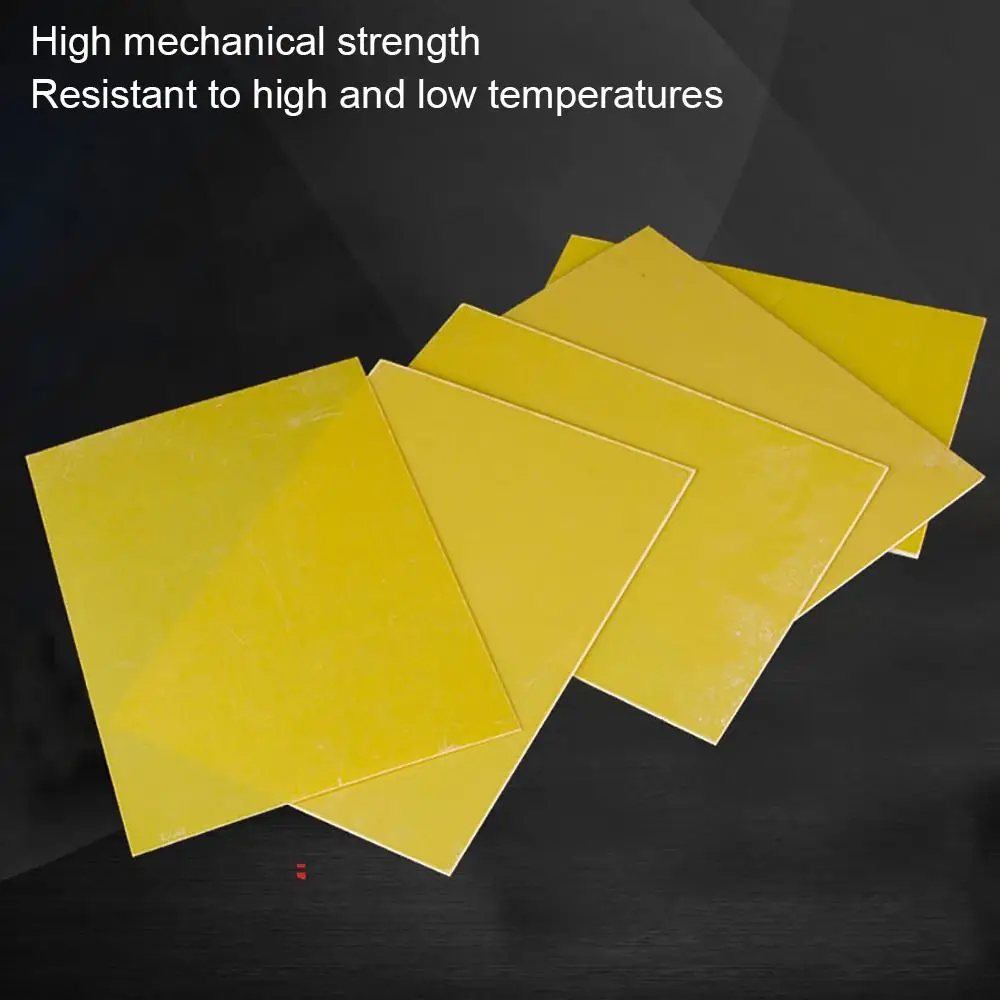 

New 3240 Epoxy Board High Temperature Resistant Yellow Protection Board Fiberglass Insulation Sheet Battery