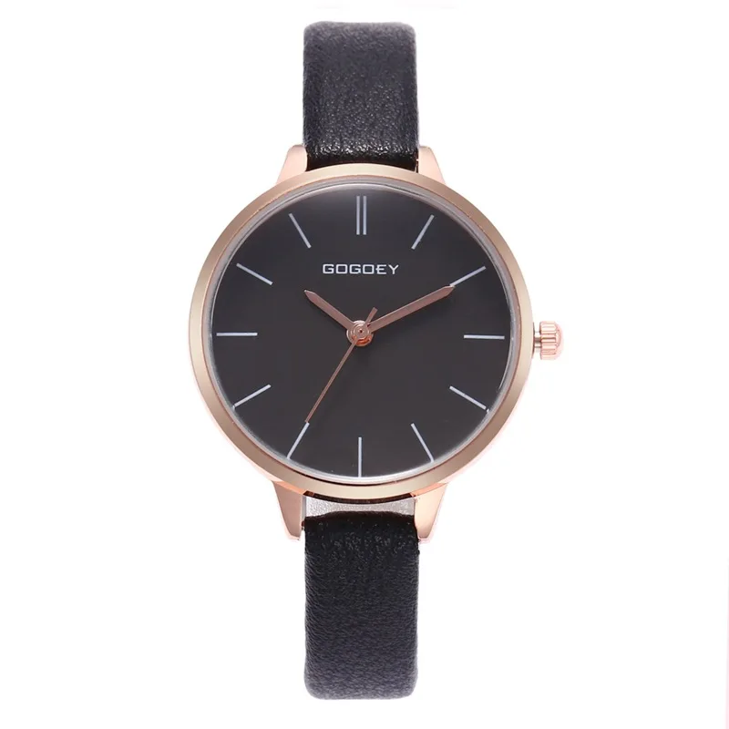 Top Luxury Wrist Watches For Women 2023 Leather Fashion Ladies Minimalism Quartz Watch Gift For Girlfriends Relogios Feminino