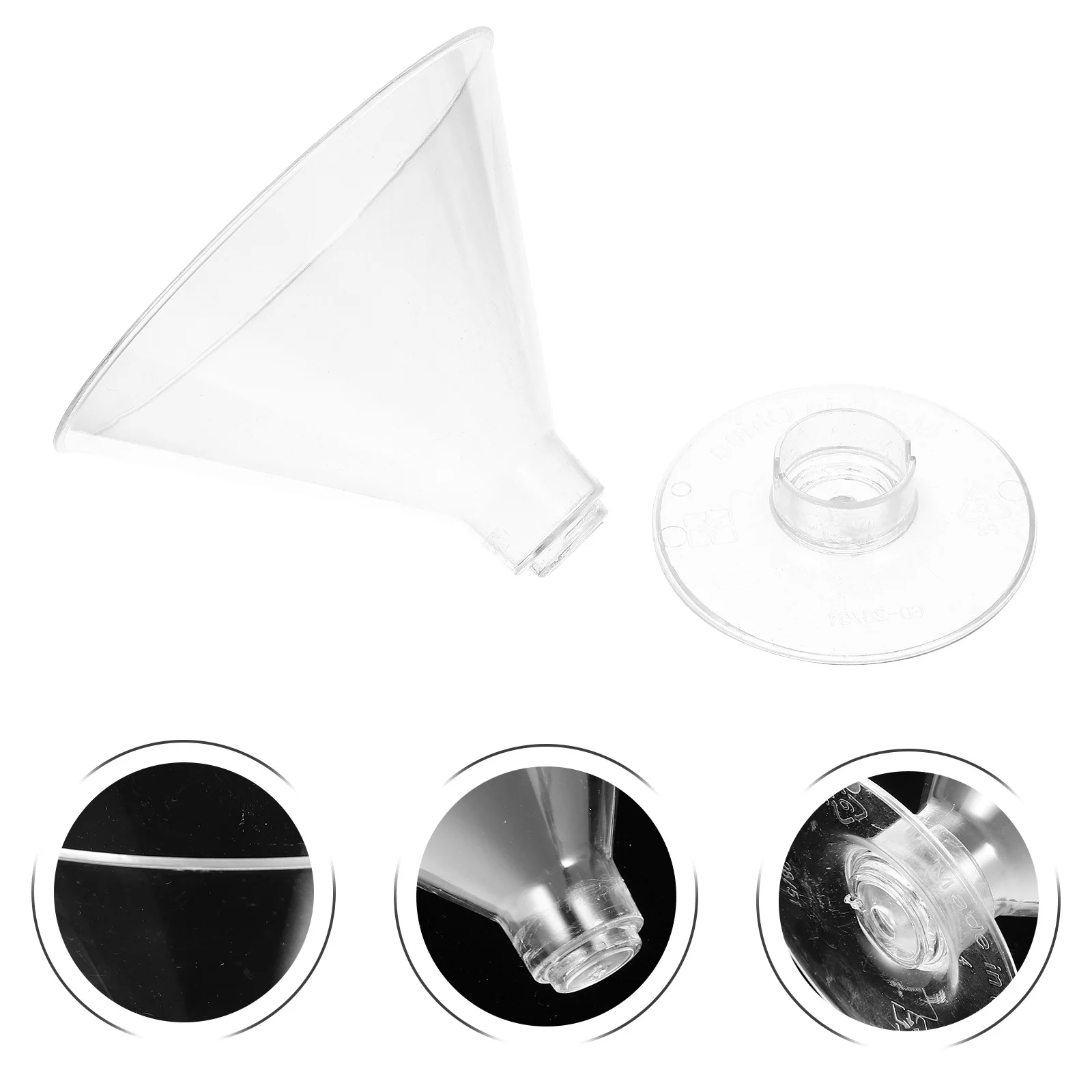 

25pcs Ice Cream Cups Clear Dessert Serving Cup Cold Drinks Holder High Base Pudding Container Restaurant Home Bar Jelly