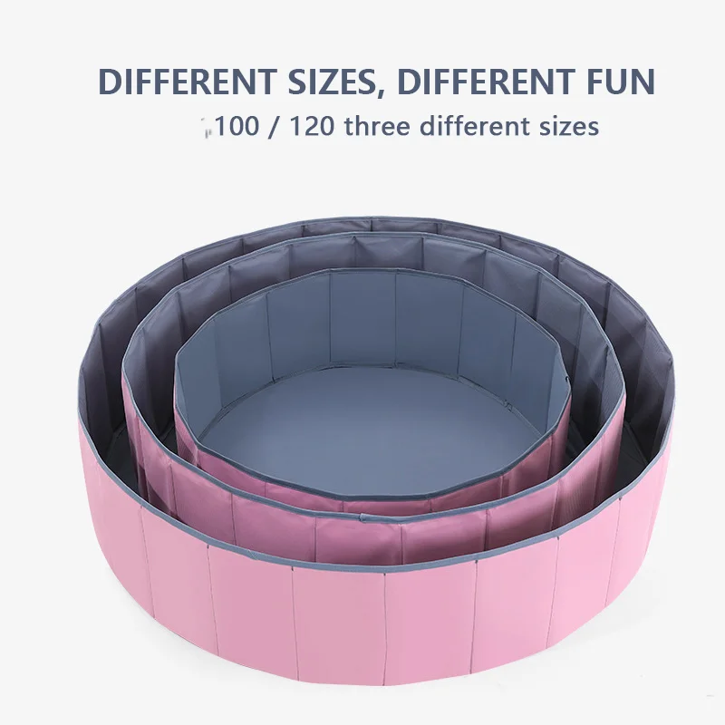 Pieghevole Ball Pit Dry Pool Infant Ocean Ball box per Baby Ball Pool Playground Toys for Children Kids regali di compleanno per bambini