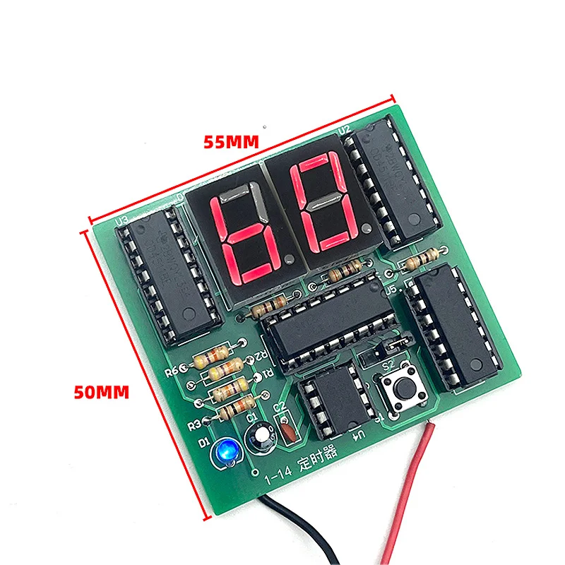 5V DIY Kits Two Bit Timer Board 2 Bit Counter DIY Electronic Kit