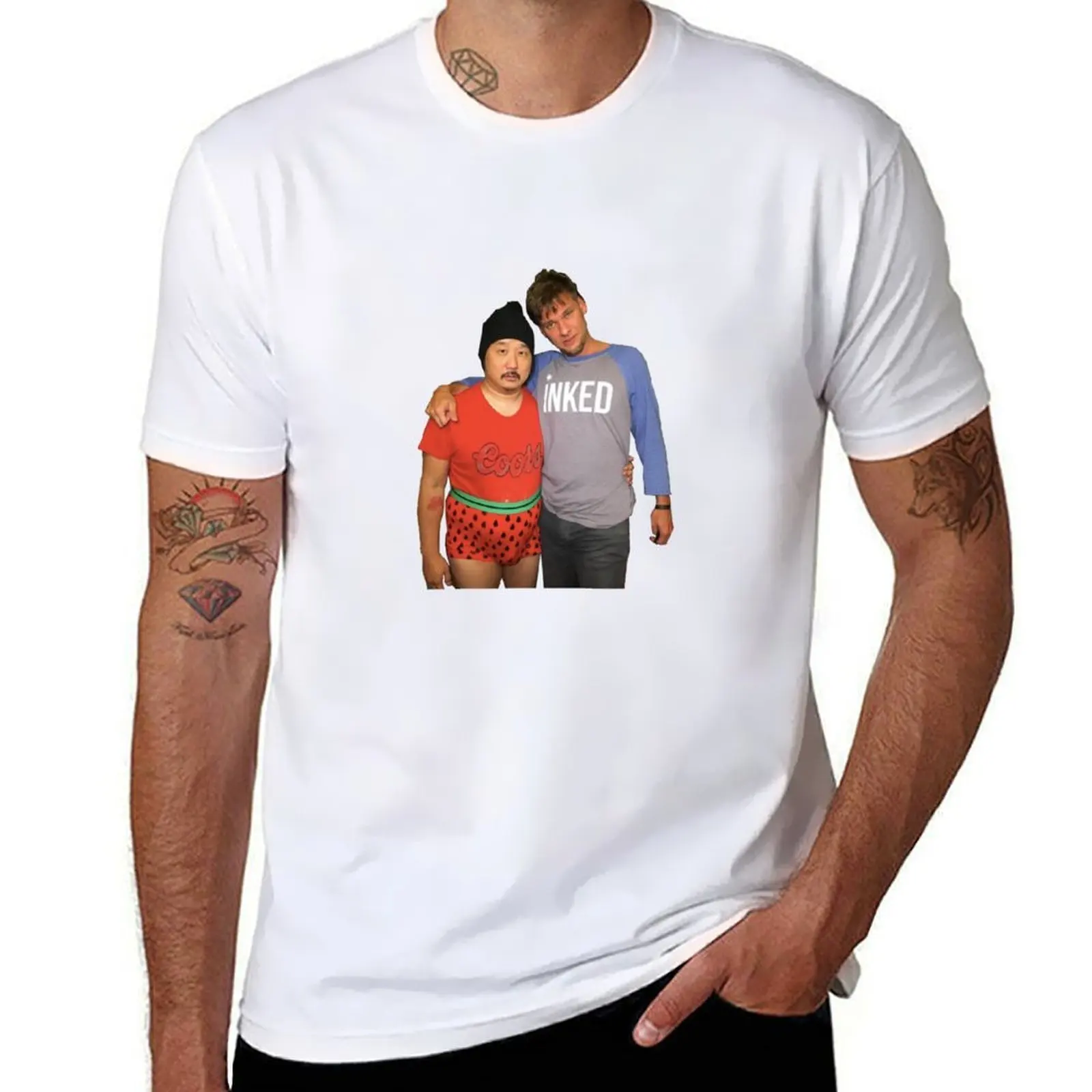 

Bobby Lee Theo Von Tigerbelly Podcast T-Shirt man t shirts for men casual anime t shirts oversize T-Shirt
