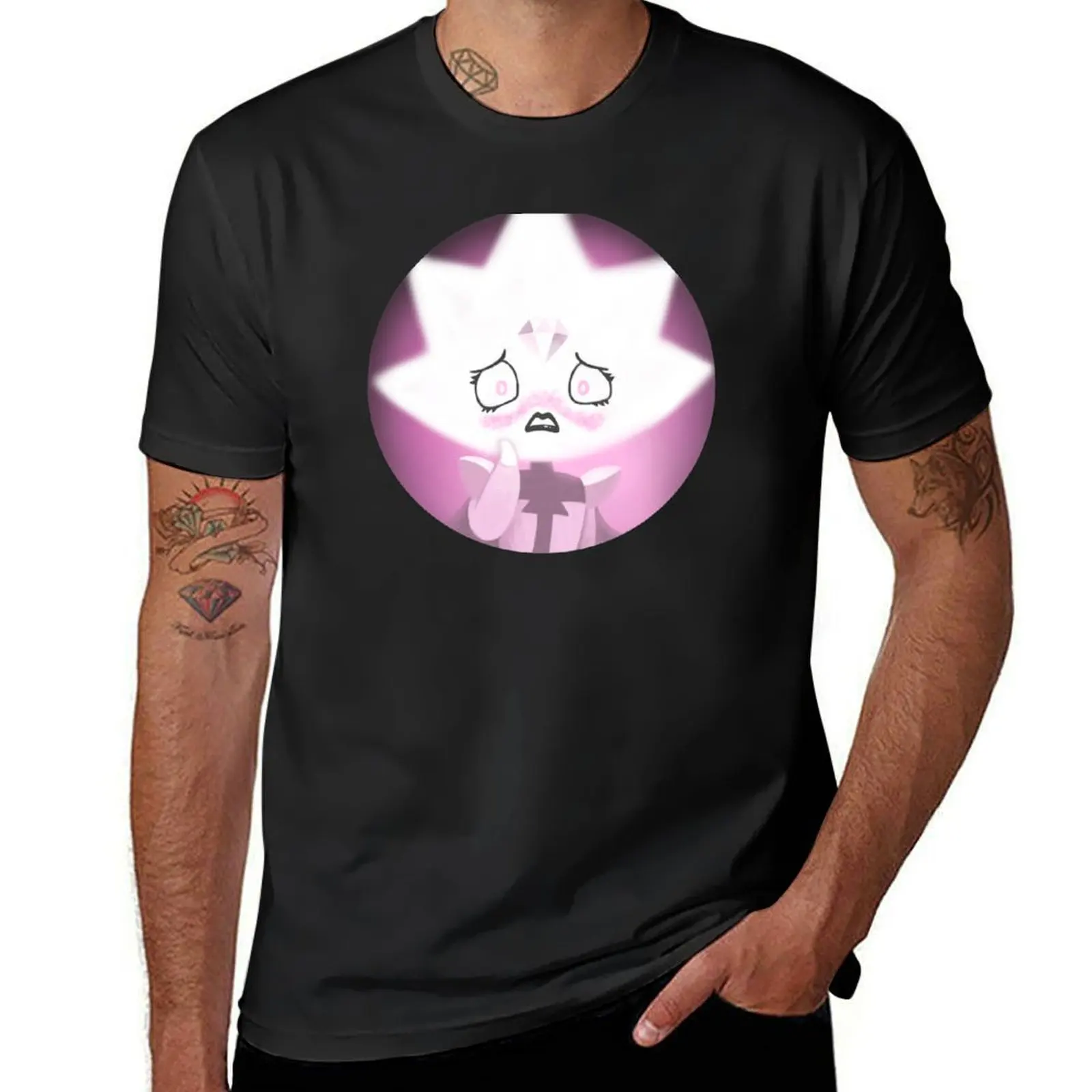 White Diamond Blush - Steven Universe T-Shirt anime customs design your own anime clothes plain white t shirts men