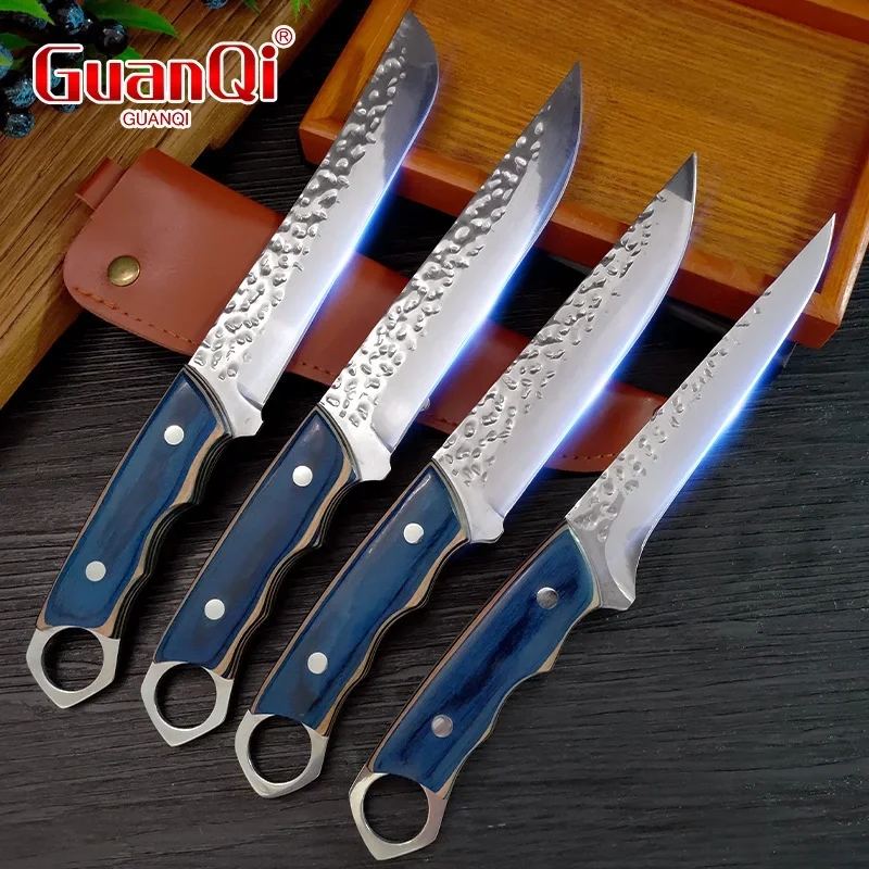 Stainless Steel Kitchen Chef Butcher Knives Hand-Forged Meat Cleaver Knives Professional Kitchen Cooking Tools