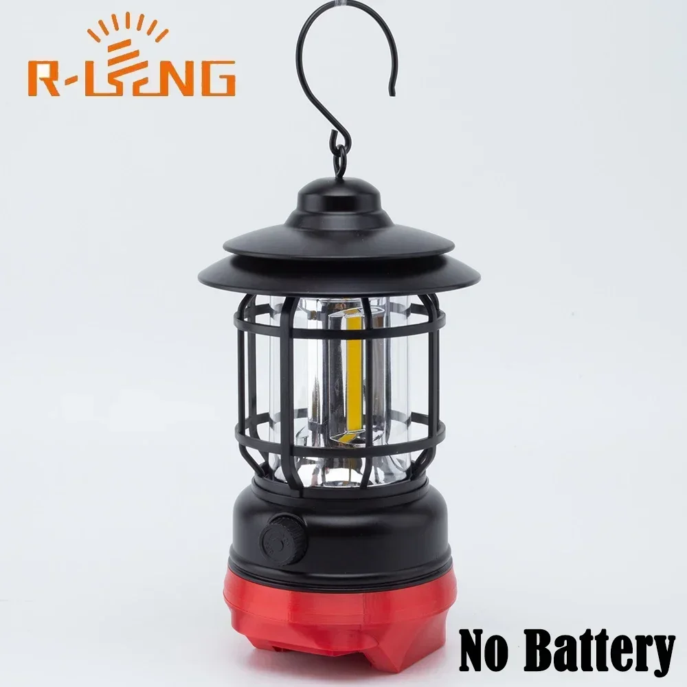 

Portable LED Camping Lantern For Lidl Parkside Team X20V Lithium Battery Hanging Tent Light Outdoor (Not include battery)