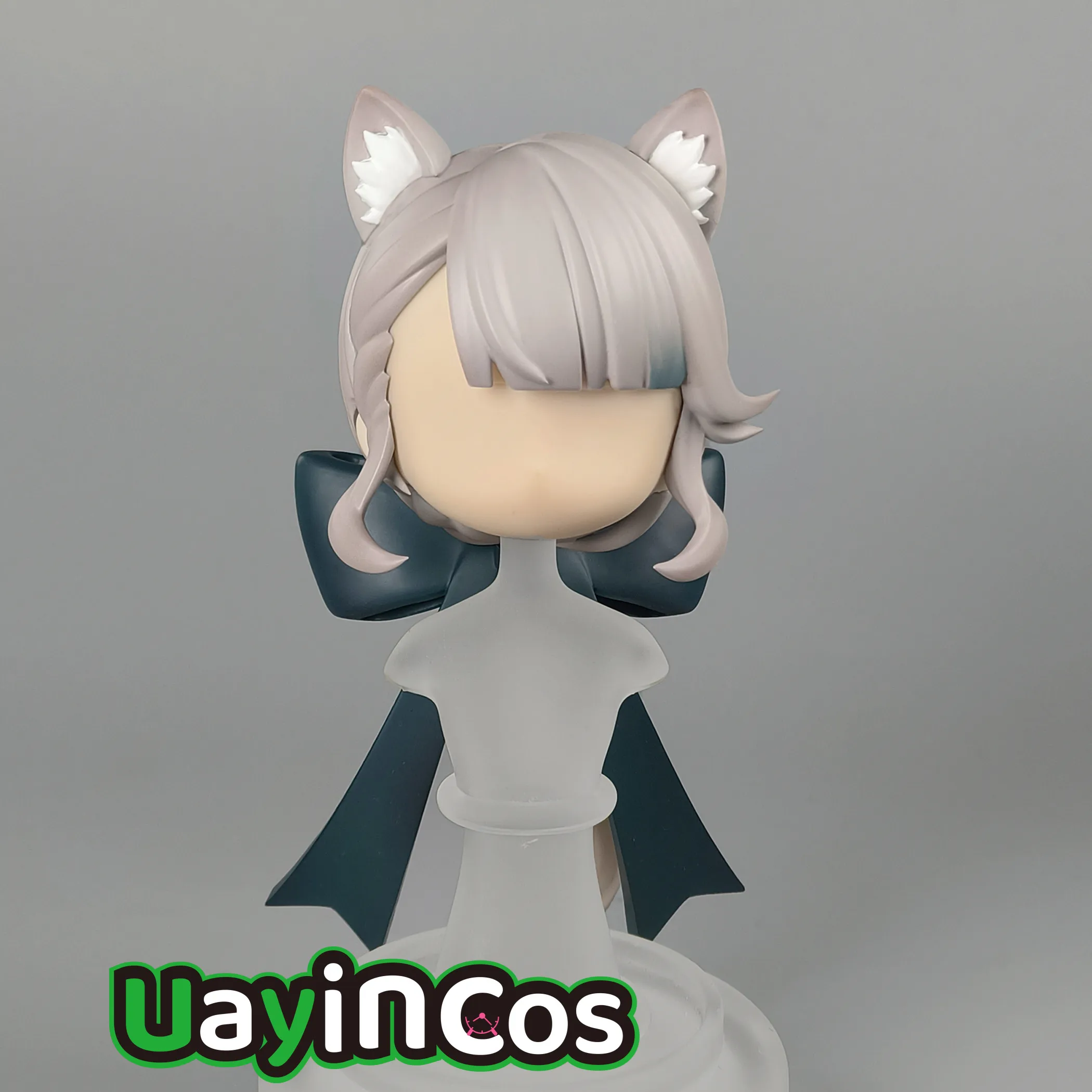 

Genshin Impact Lynette Handmade OB11 OB22 GSC Hair Shell Detachable Hair Wig Faceplates BJD Doll Accessories Game Anime Figure K