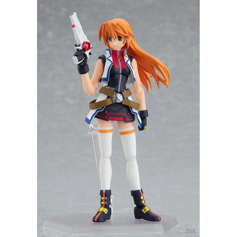 In Stock Original Max Factory Figma 073 Teana Lanster Magical Girl Lyrical Nanoha StrikerS 13cm Model Animation Character Action