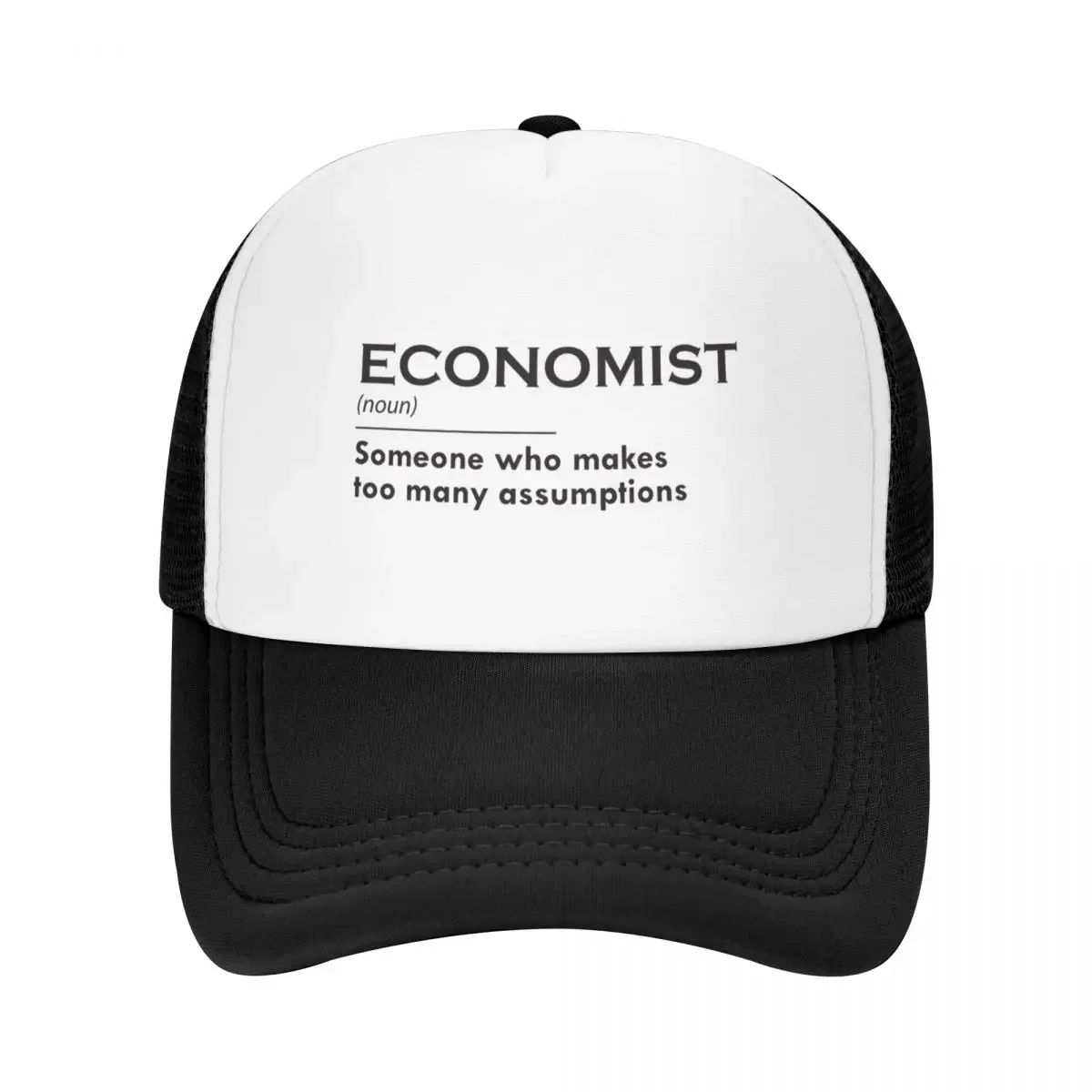 Economist, Assumptions, Definition, Economics Joke Baseball Cap Fishing cap Gentleman Hat Golf Ladies Men's