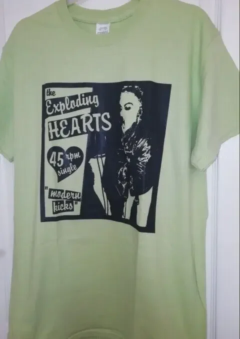 

Exploding Hearts Modern Kicks T Shirt Music Indie Power Pop Epoxies Bracket R371