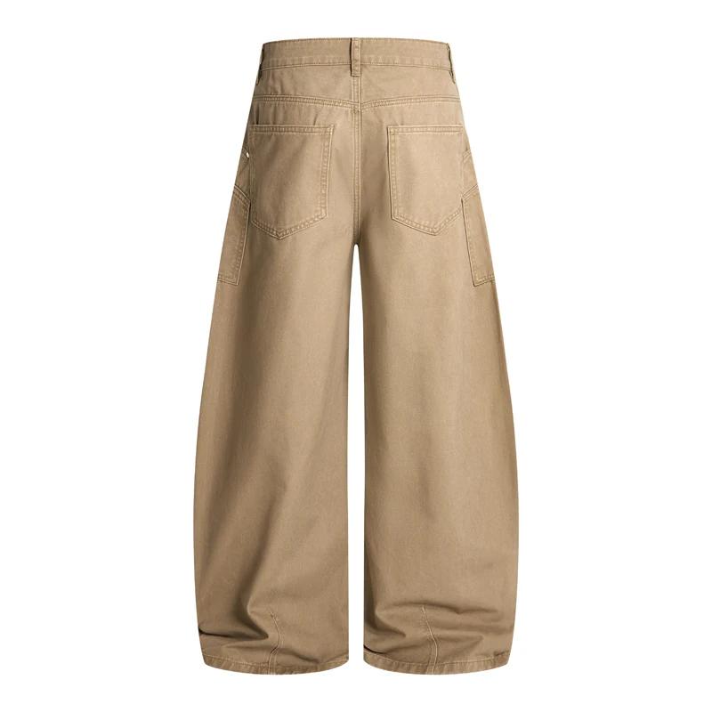 Scimitar Cargo Pant Men Streetwear Fashion Vintage Splice Casual Loose Wide Leg Machete Pants Boyfriend Baggy Trousers