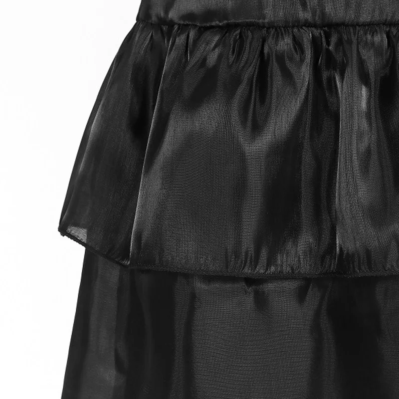 Black Friday addams Movie Cosplay Dress for Kids, Halloween Costumes, Roupas de Festa de Carnaval, Vestidos Góticos para Meninas