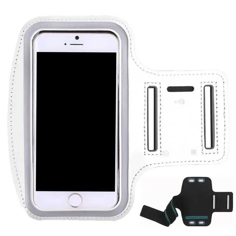 

Phone Holder For Running Sweatproof Armband Cell Phone Holder Adjustable Reflective Storage Bag With Key Slot For Hiking Gym